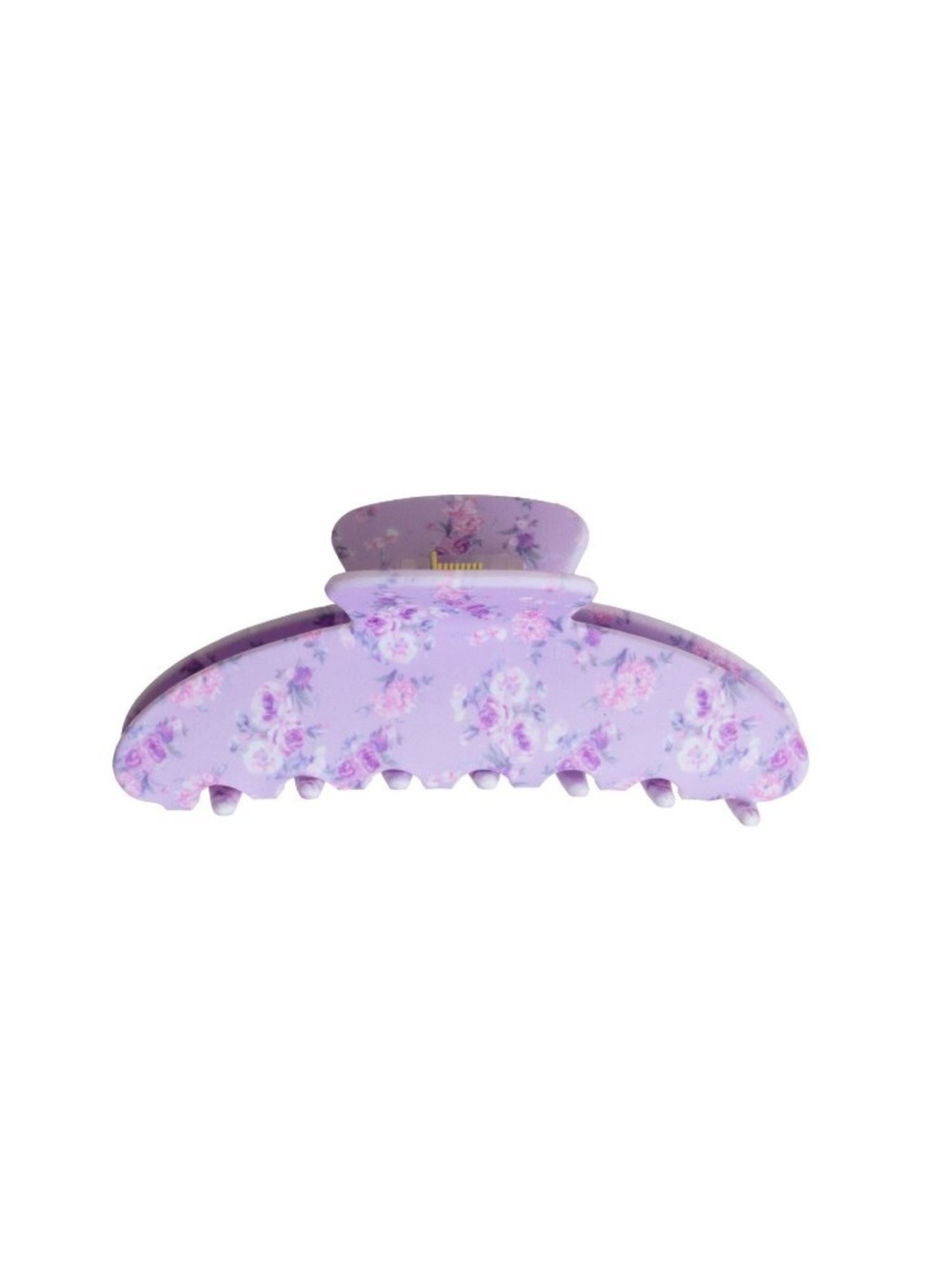 LoveShackFancy Lavender Floral Kids Hair Claw Clip